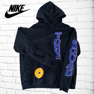 Men's Nike Lebron Space Jam Tune Squad Hoodie - Jordan Bugs Daffy NWOT Large